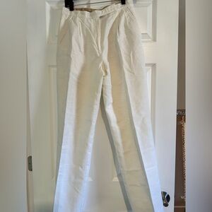 Liz Claiborne White and Tan Pants
